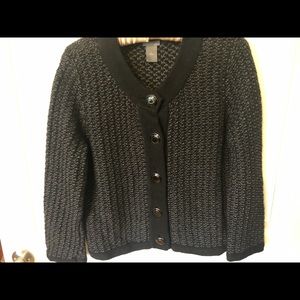 Ann Taylor large sweater jacket